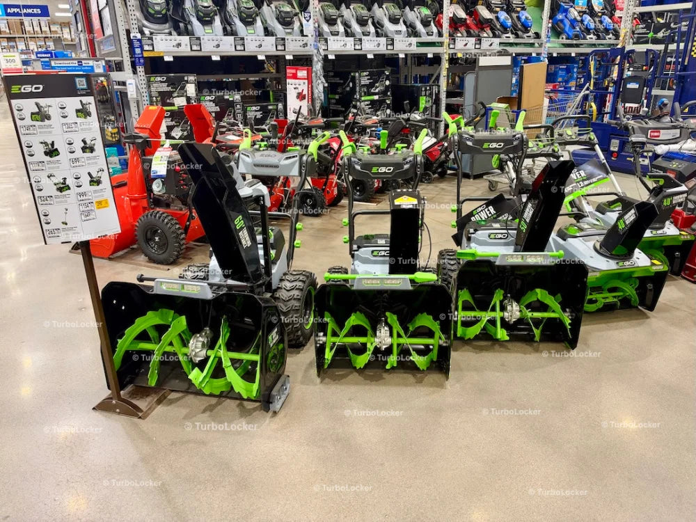 EGO Snowblower Retail Display (Wide)