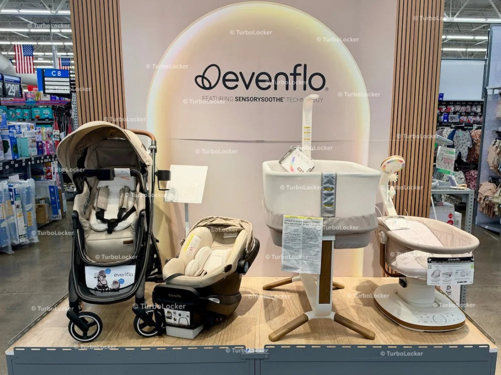 Evenflo Baby Products End Cap Display