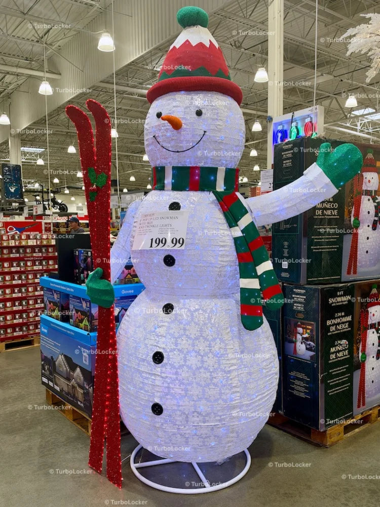 Extra Large Lighted Snowman Christmas Decoration