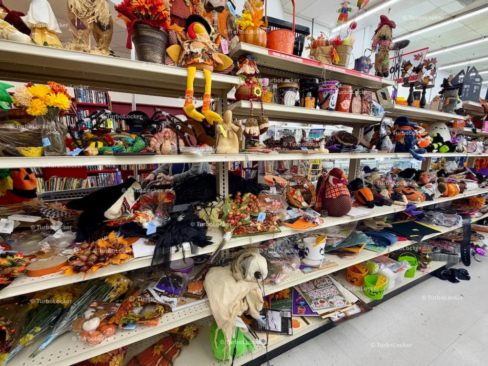 Fall Thanksgiving Thrift Store Decor