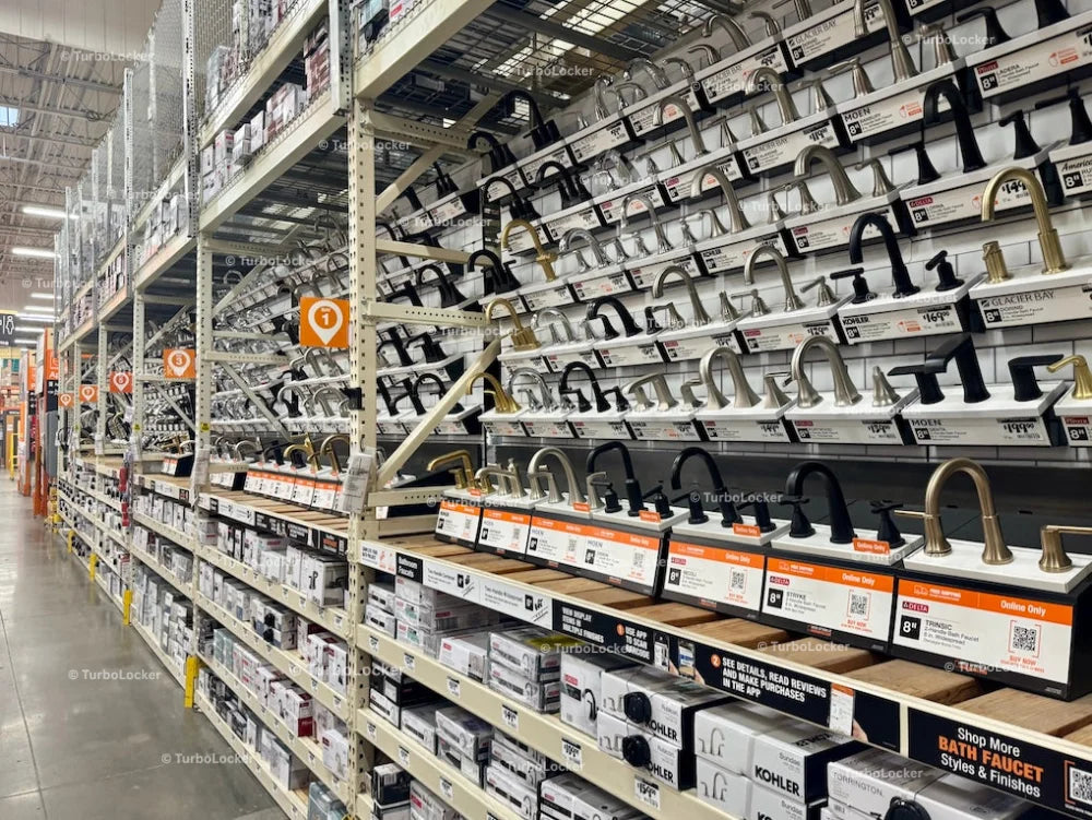 Faucet Display Wall At Home Depot