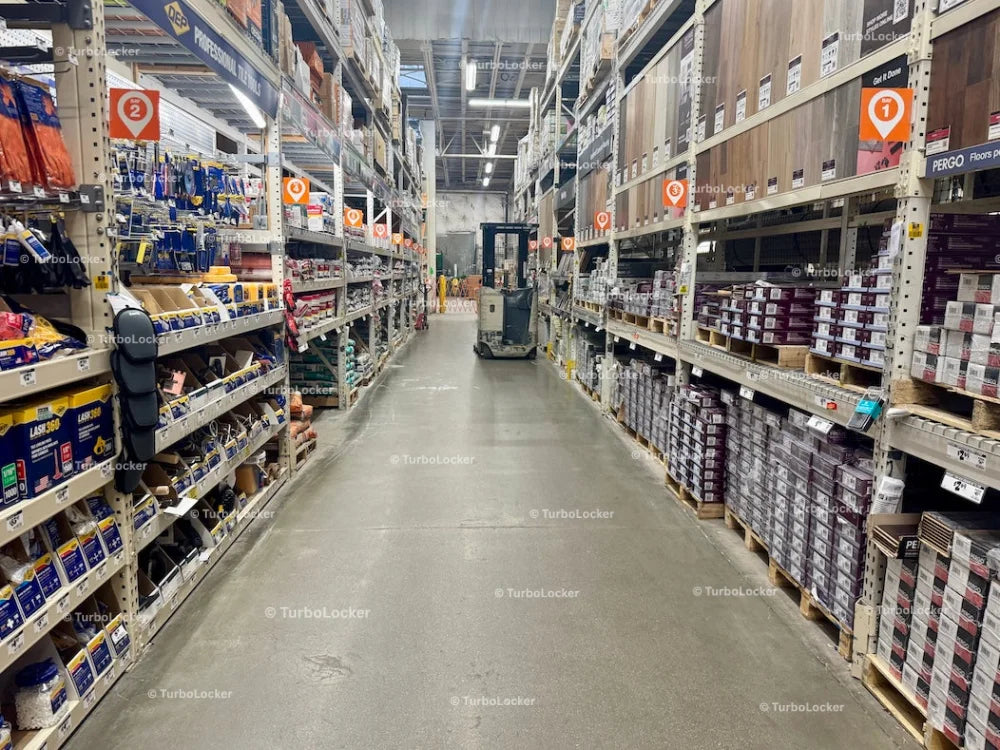 Flooring Aisle At Home Depot
