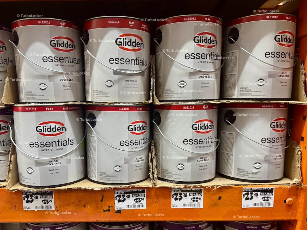 Glidden Paint On Sheving