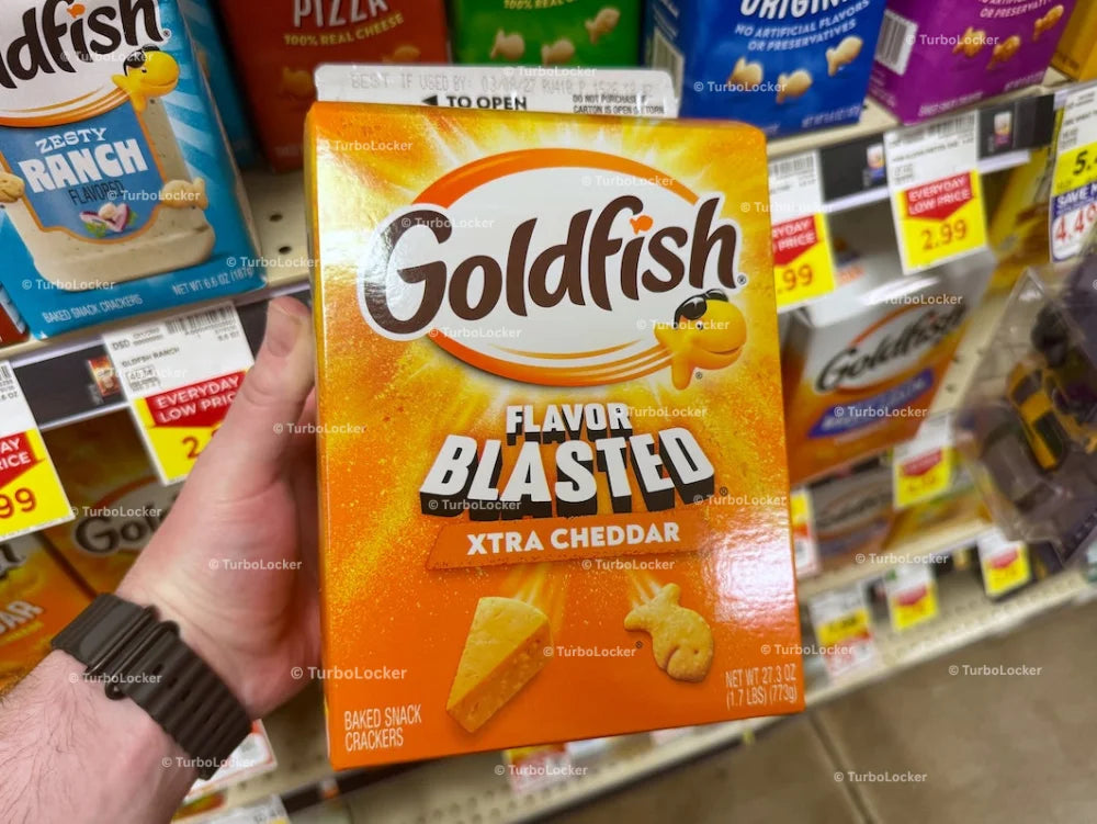 Goldfish Xtra Cheddar Crackers