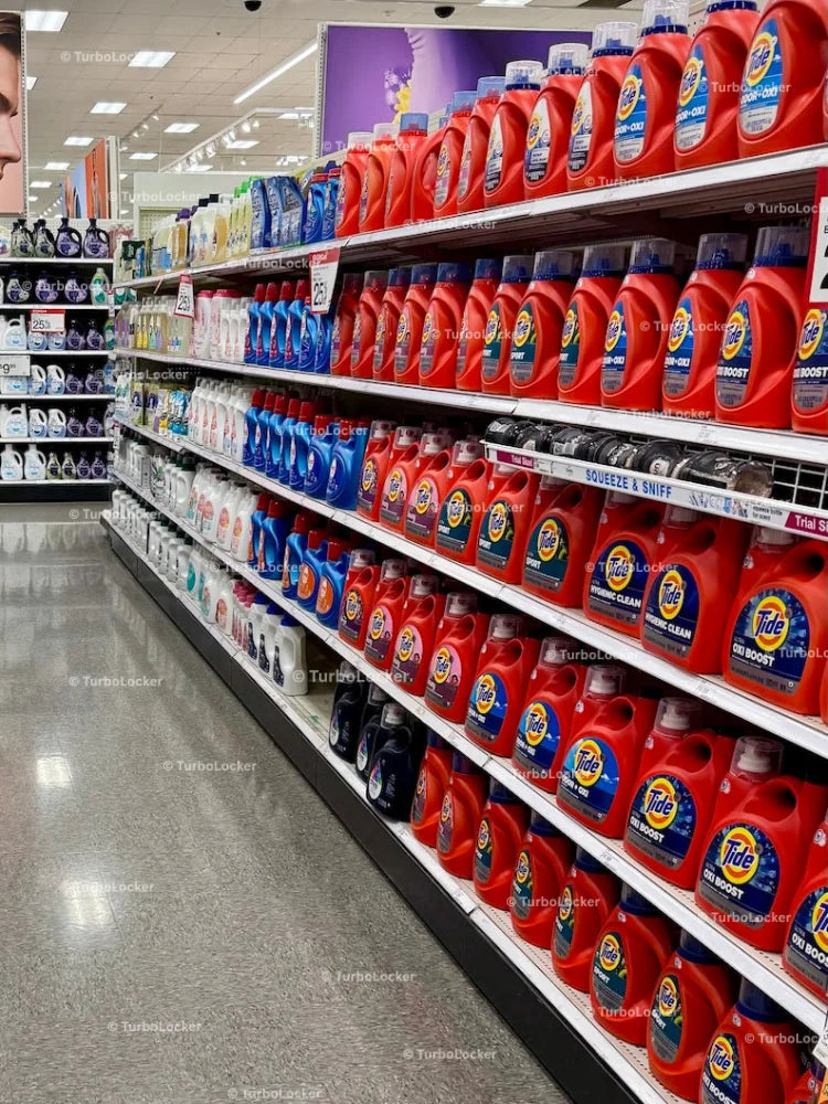 Grocery Store Laundry Detergent Aisle
