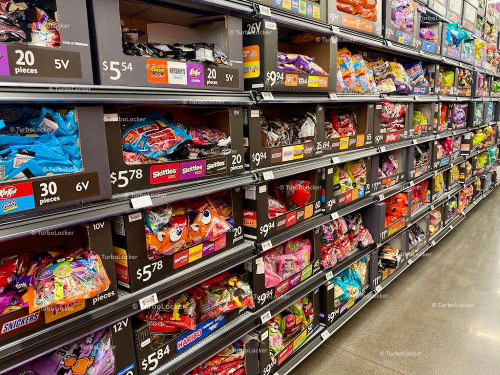 Halloween Candy Aisle