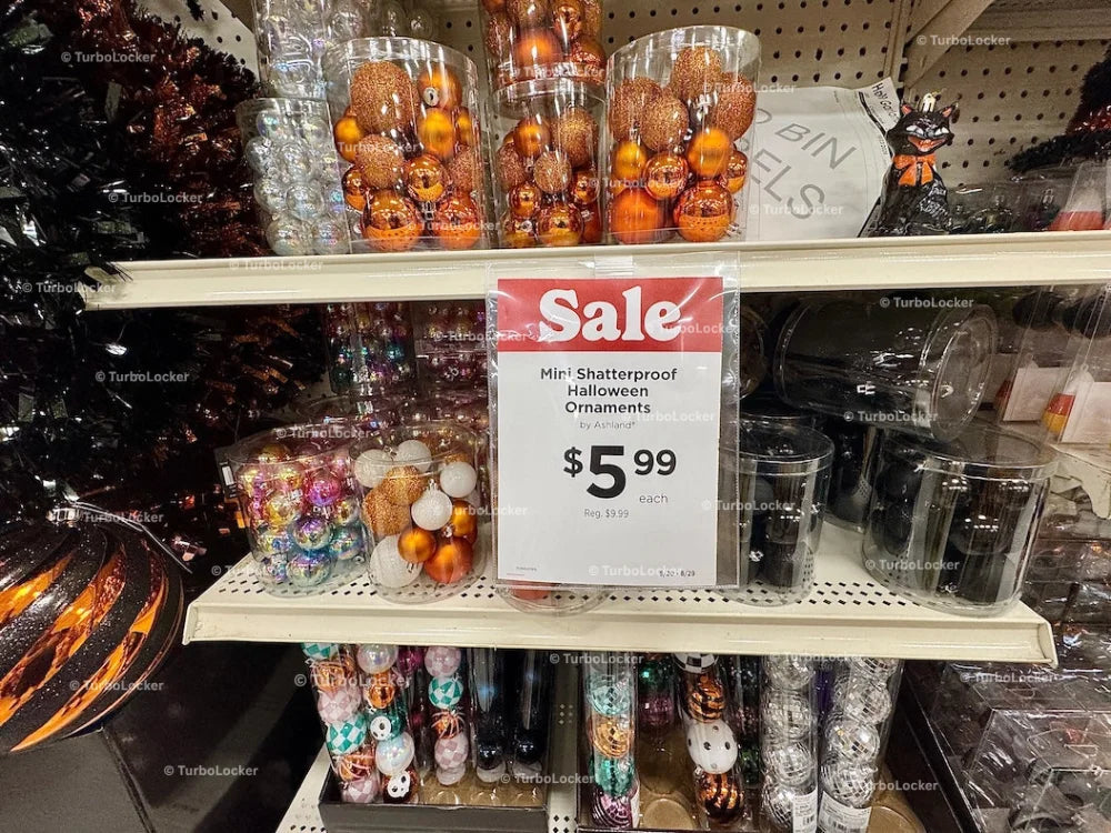Halloween Decoration Sale Sign
