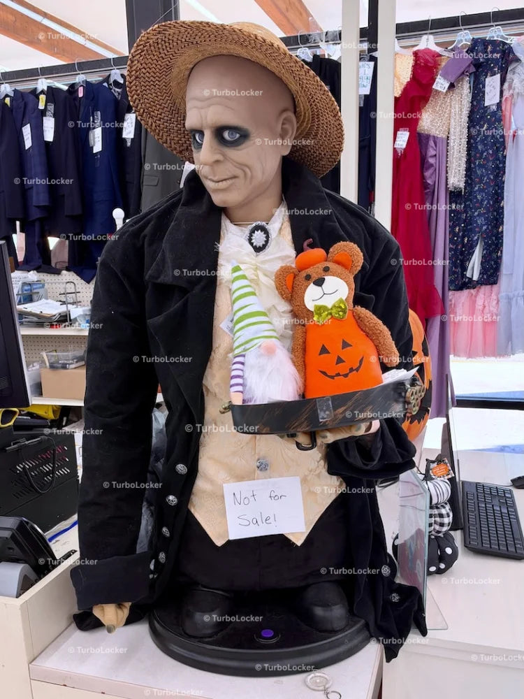 Halloween Figurine At A Thrift Store