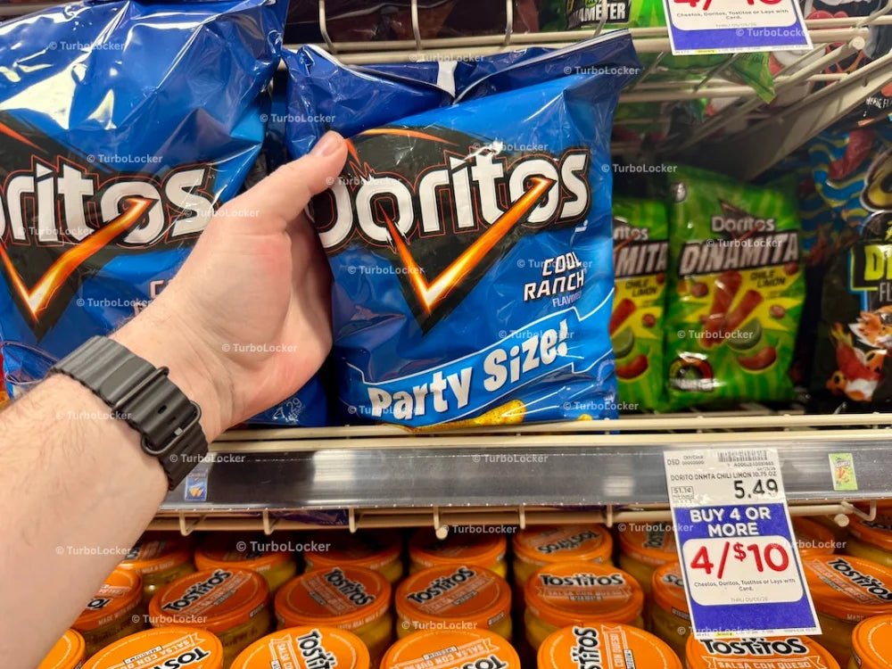Putting Back Doritos On A Shelf