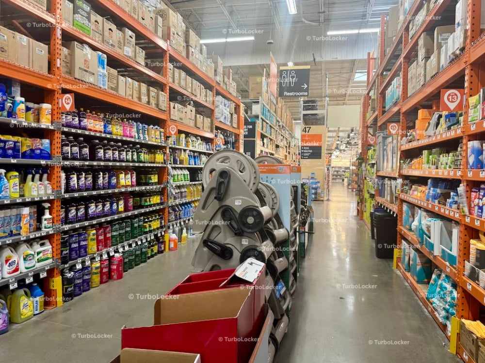 Hardware Store Cleaning Aisle