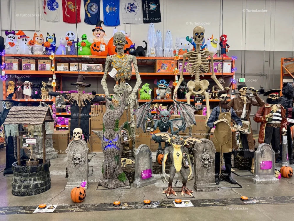 Home Depot Animatronic Halloween Display