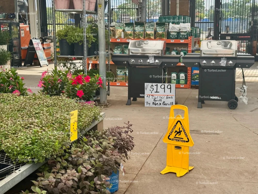 Home Depot Garden Area
