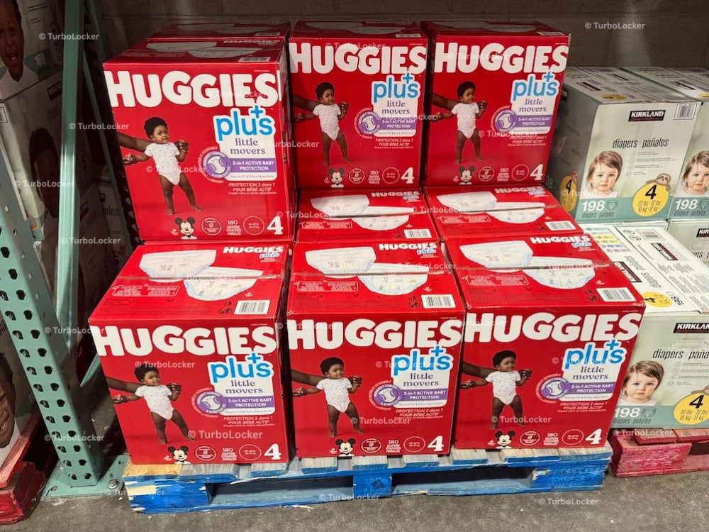 Huggies Plus Little Movers Baby Diapers