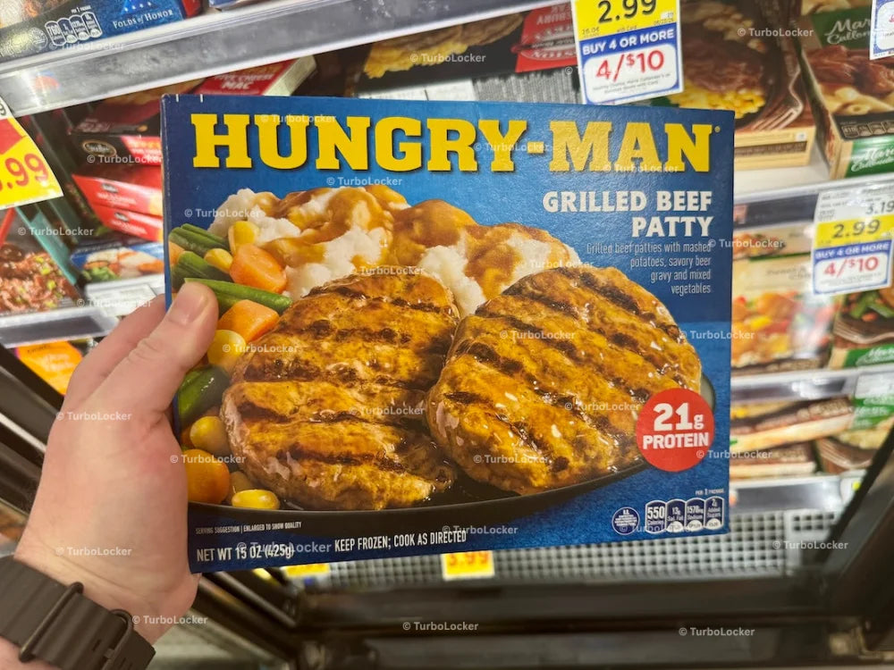 Hungry Man Grilled Beef Patty