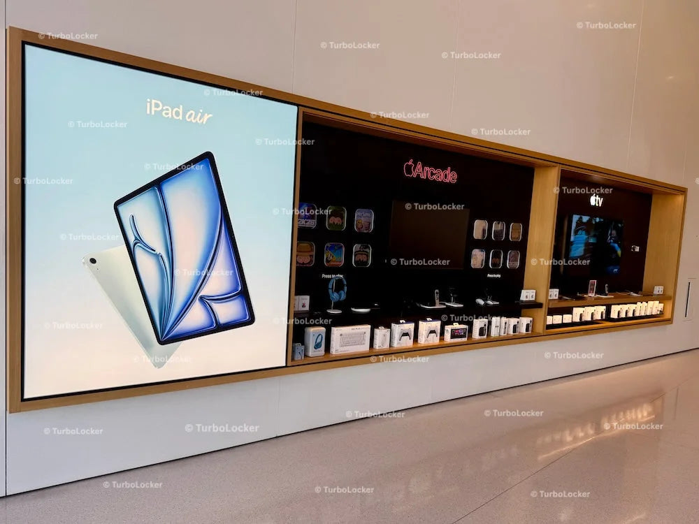 iPad Air Apple Arcade Apple TV Promotional Display