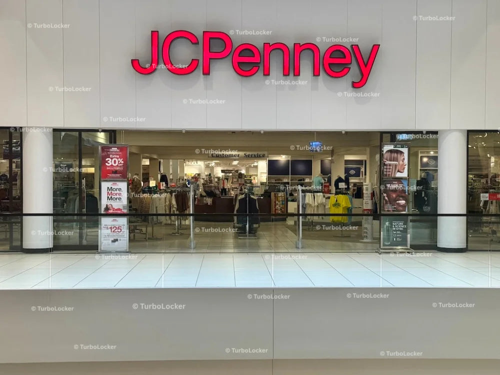 JCPenney Store Entrance And Sign