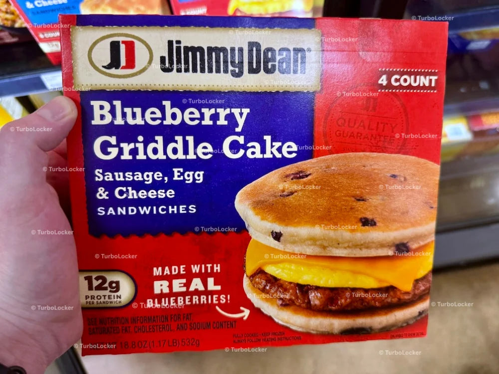 Jimmy Dean Blueberry Griddle Cake