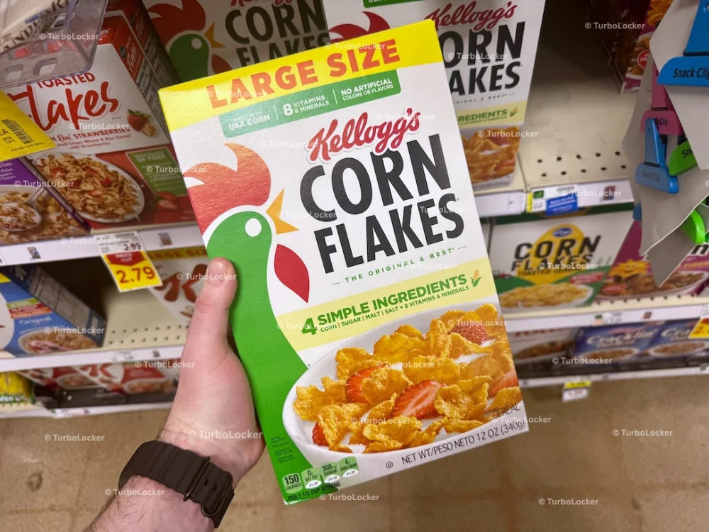 Kellogg’s Corn Flakes Cereal Box