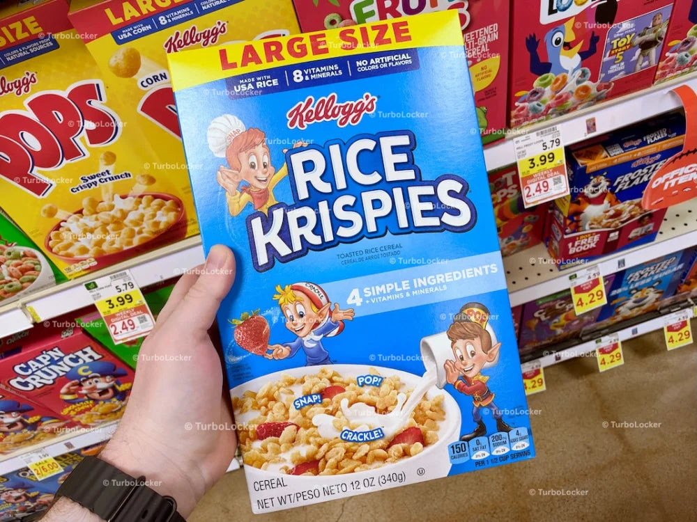 Kellogg’s Rice Krispies Cereal Box