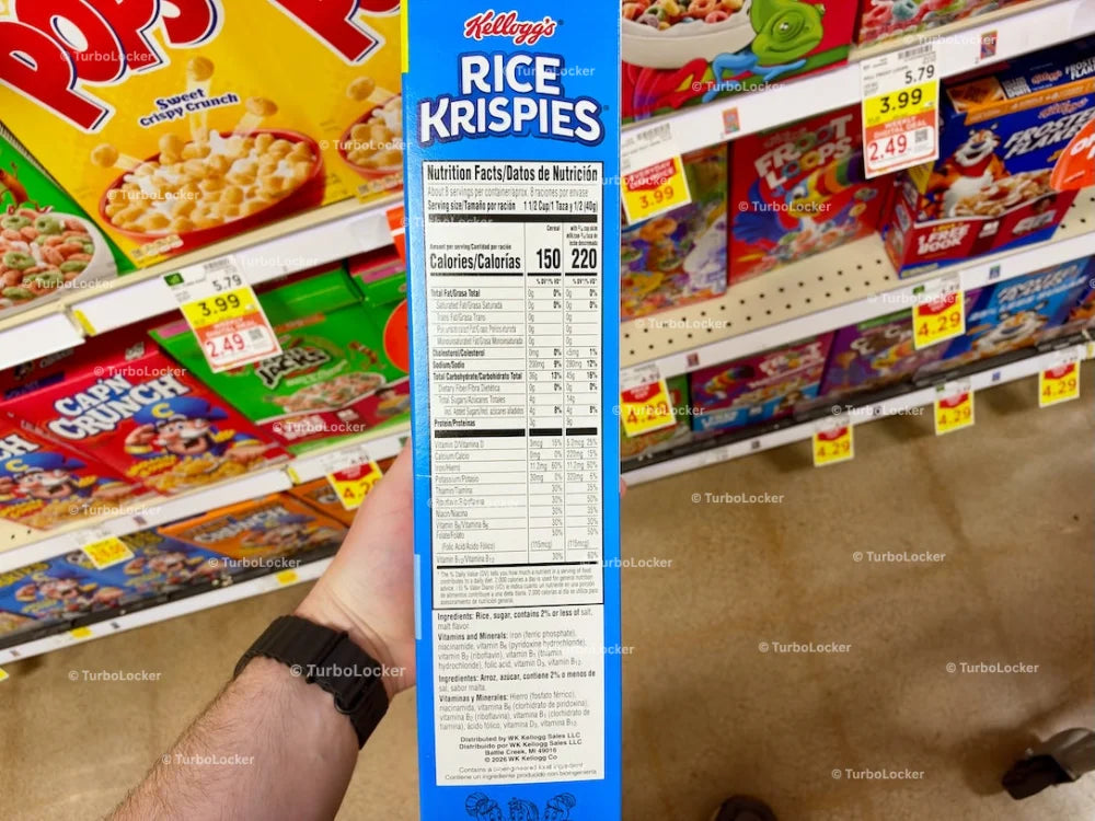 Kellogg’s Rice Krispies Cereal Nutrition Facts