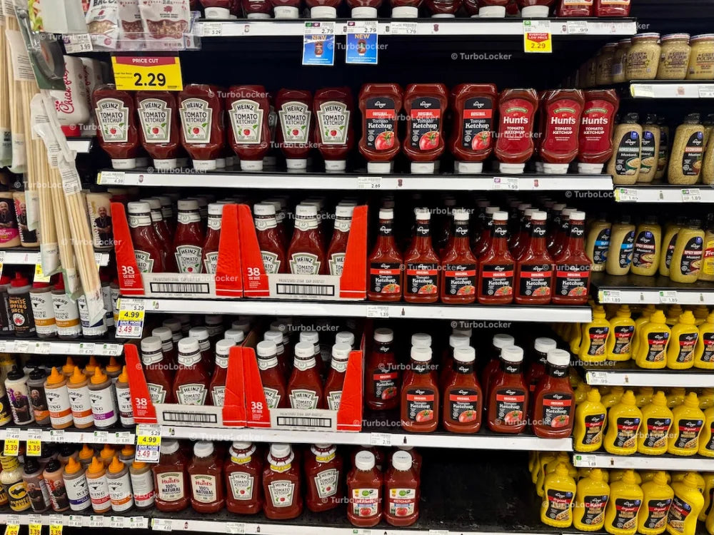 Ketchup At A Grocery Store