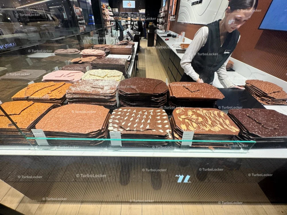 Läderach Chocolatier Chocolate Display