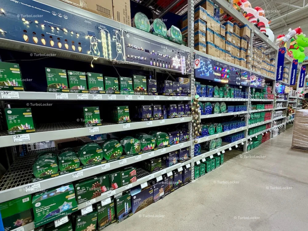 Lowes Christmas Lights Aisle And Demonstrations