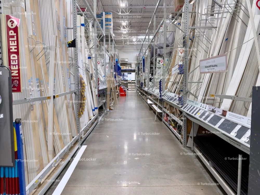 Lowes Home Improvement Moulding And Trim Aisle