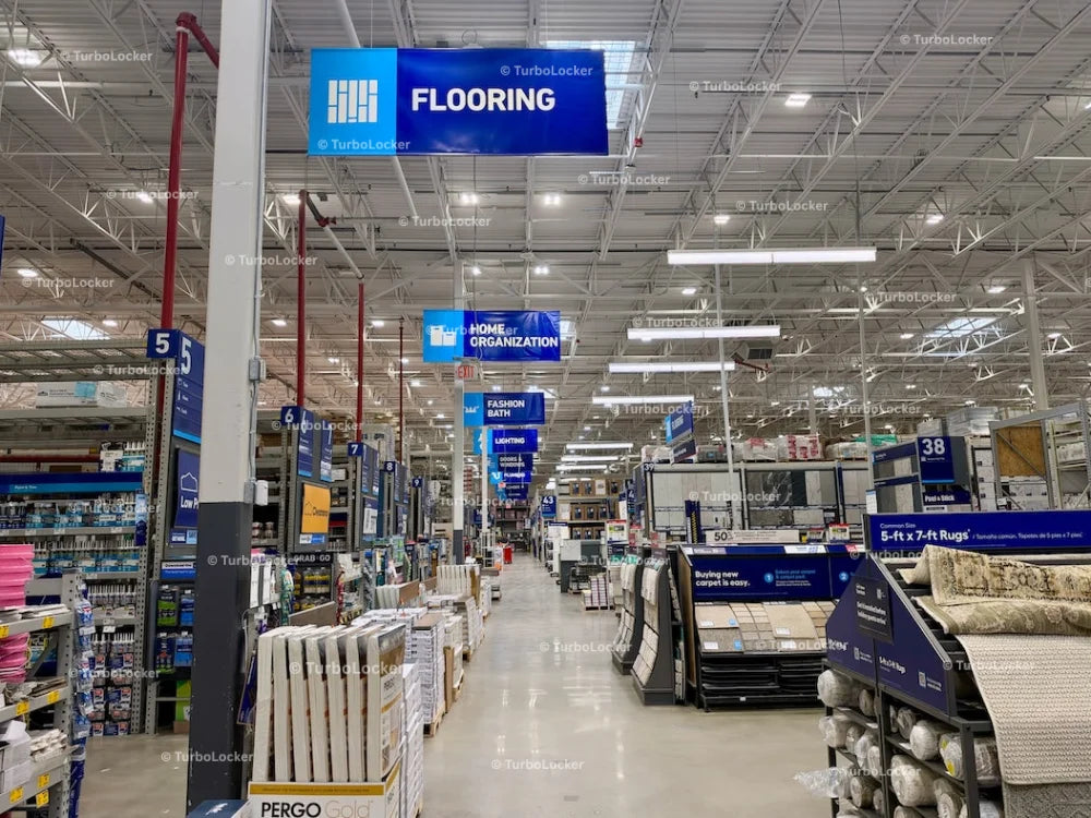 Lowes Store Aisle Description Signs