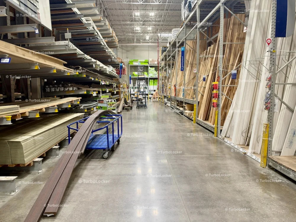 Lumber And Timber Aisle