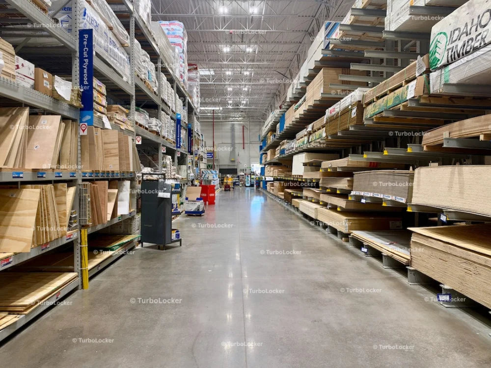 Lumber And Wood And Timber Aisle