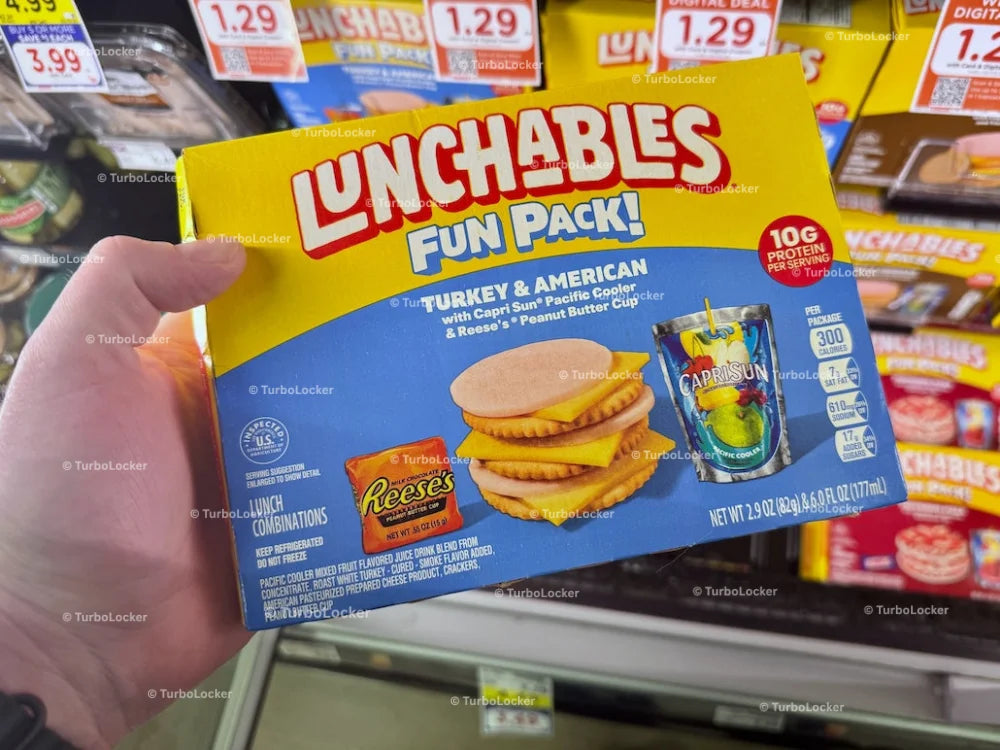 Lunchables Fun Pack! Turkey And American