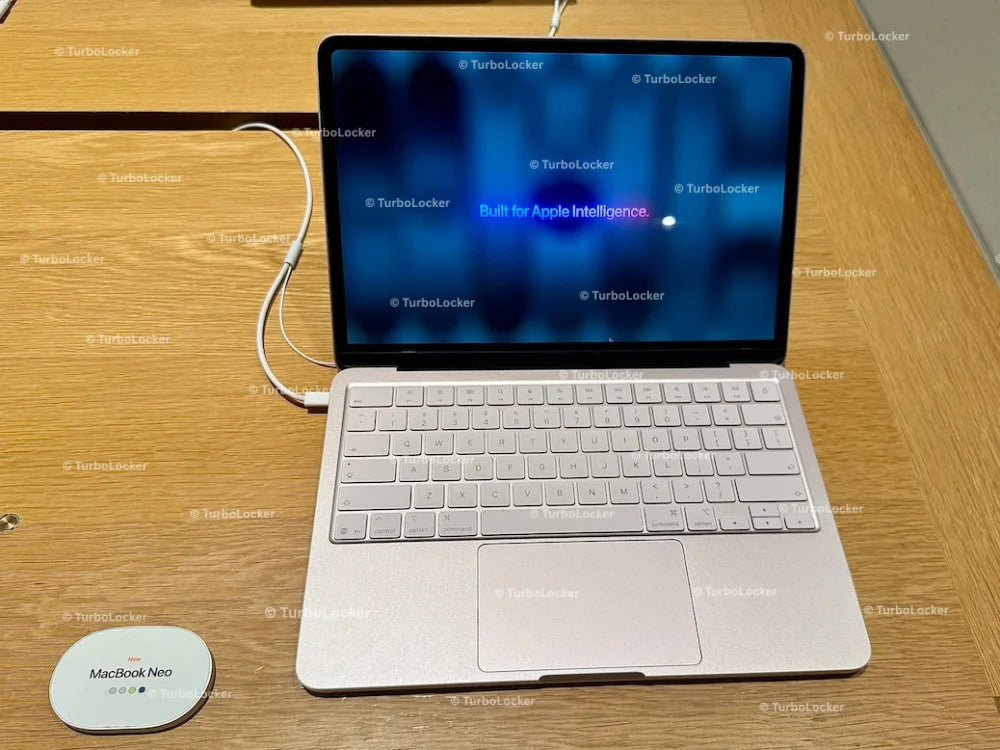 MacBook Neo On Display