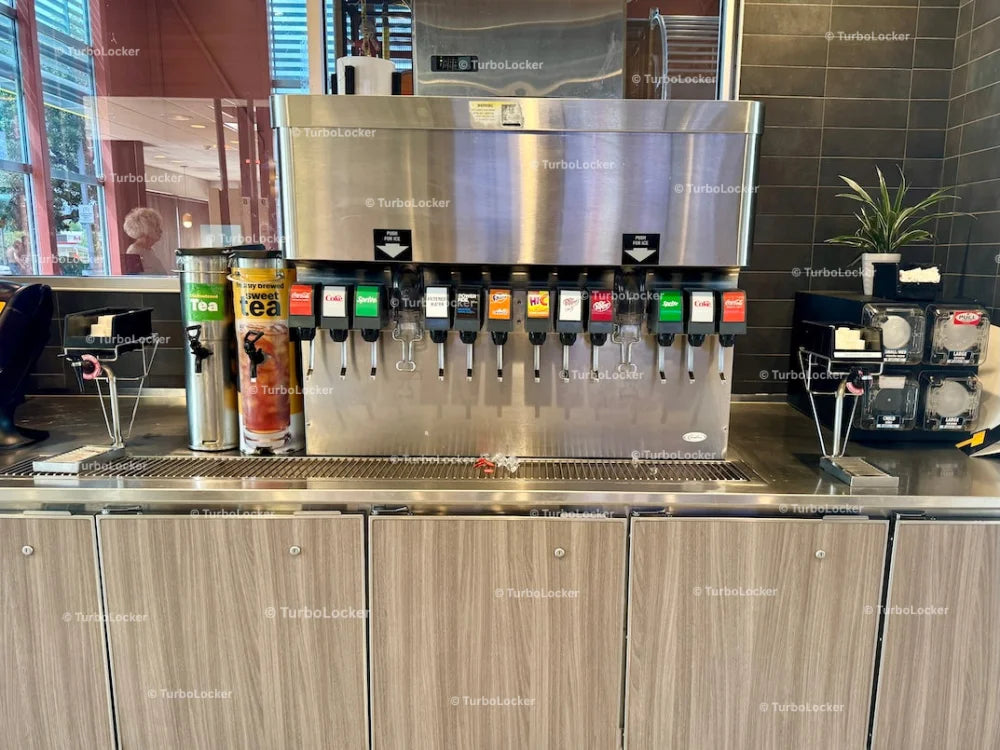 McDonald’s Beverage And Condiment Stations
