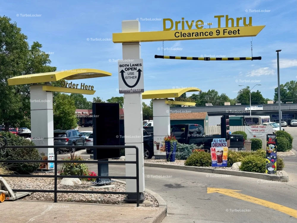 McDonald’s Drive Thru Ordering Lanes