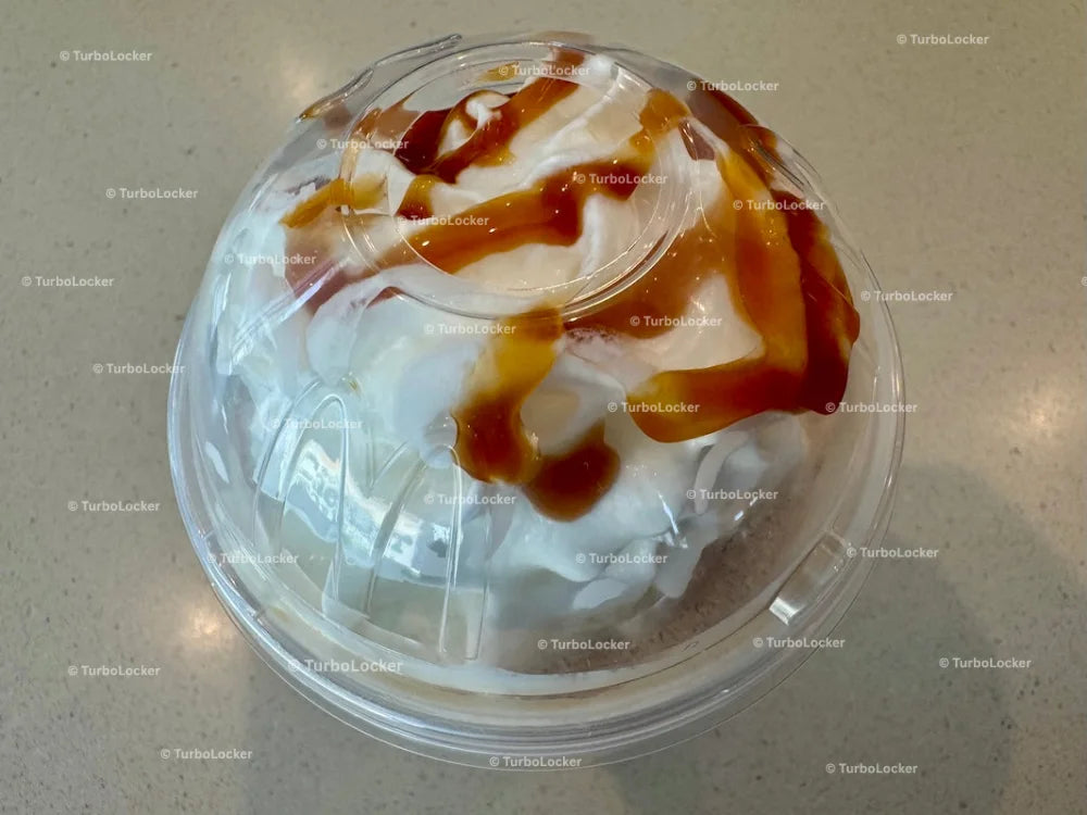 McDonald’s Frappé Top Close Up