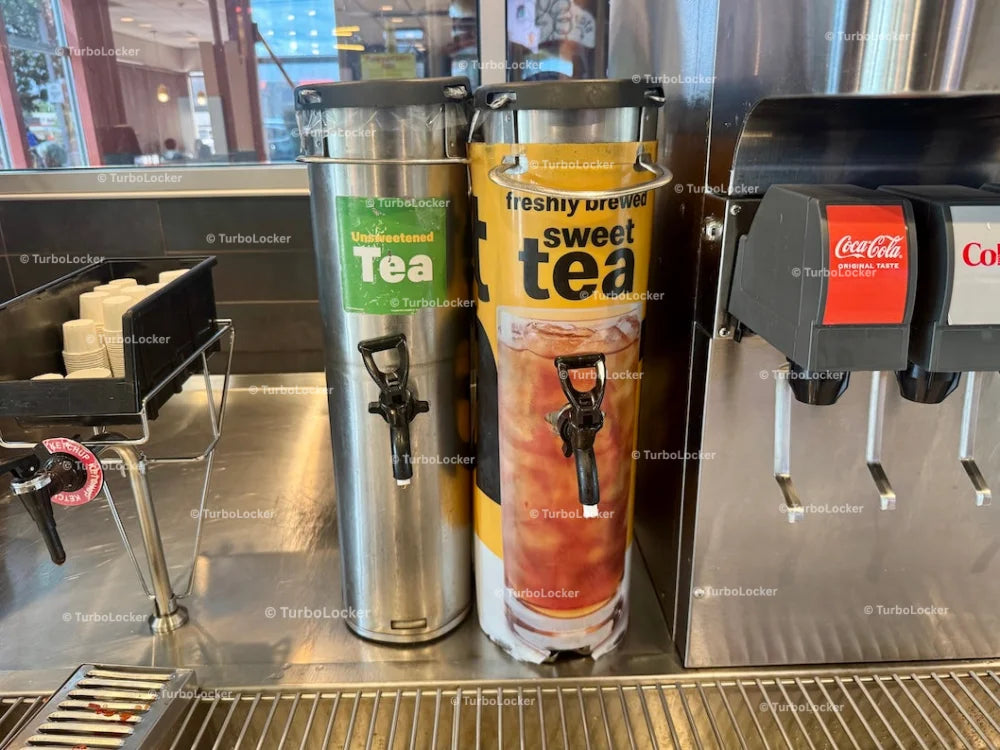McDonald’s Iced Tea Dispensers