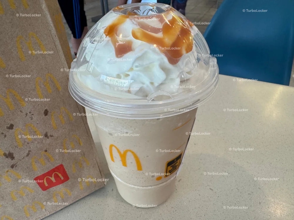 McDonald’s Medium Frappe With To Go Bag