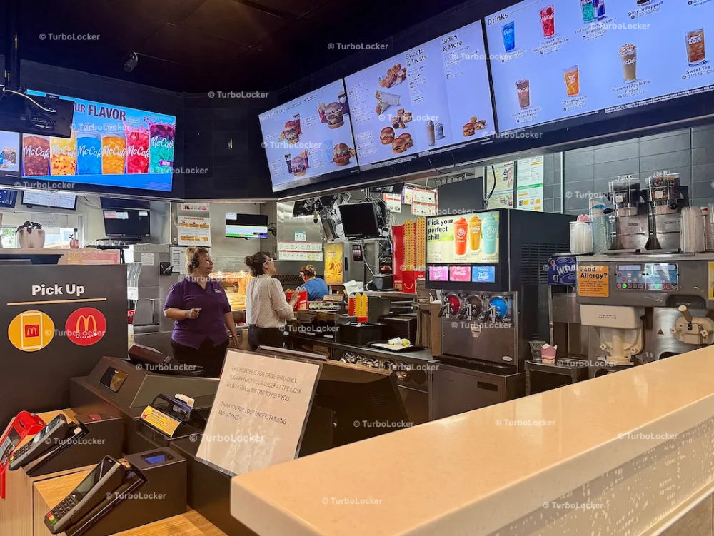 McDonald’s Restaurant Interior
