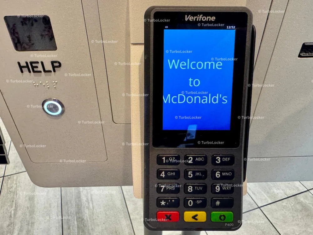 McDonald’s Verifone Card Reader