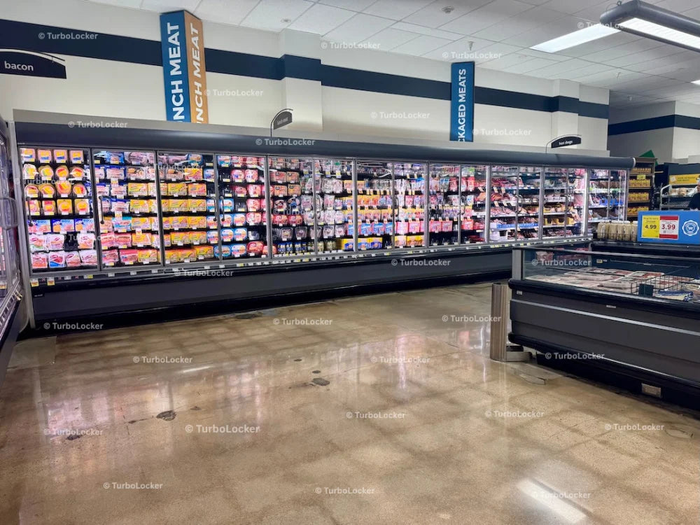 Meats Area At A Grocery Store