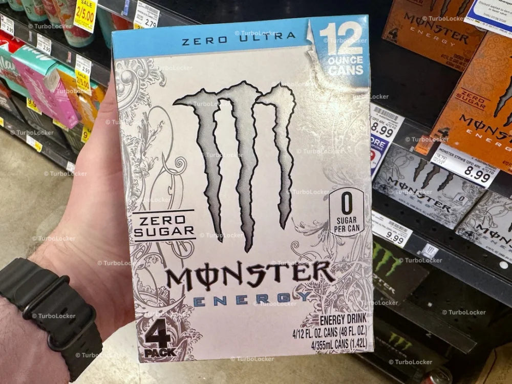 Monster Energy Zero Ultra White