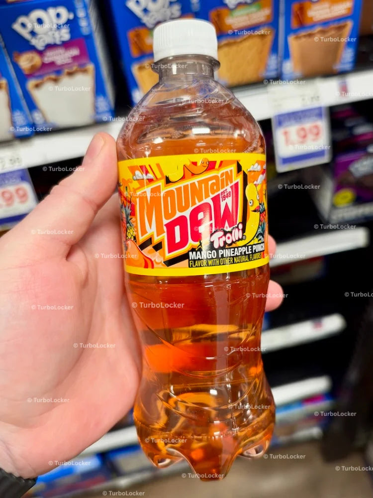 Mountain Dew Trolli Mango Pineapple Soda