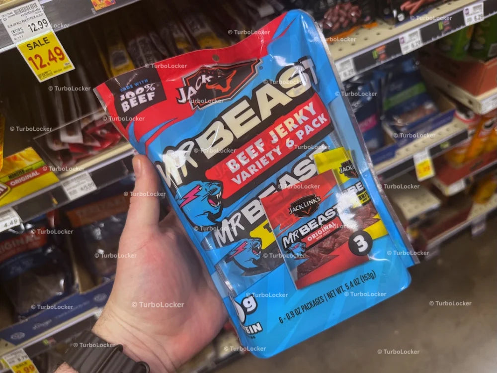 Mr. Beast Beef Jerky Variety 6 Pack