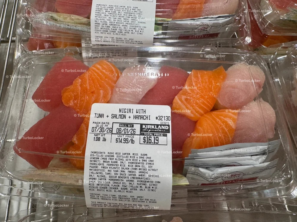 Nigiri With Tuna Salmon Hamachi