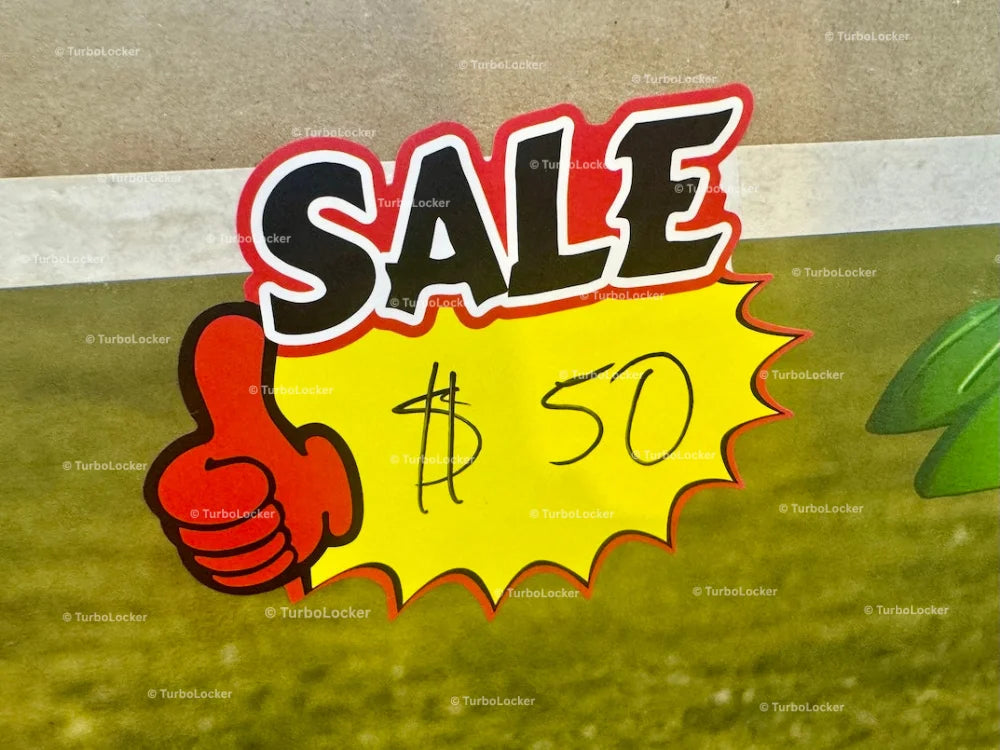 On Sale $50 Sticker