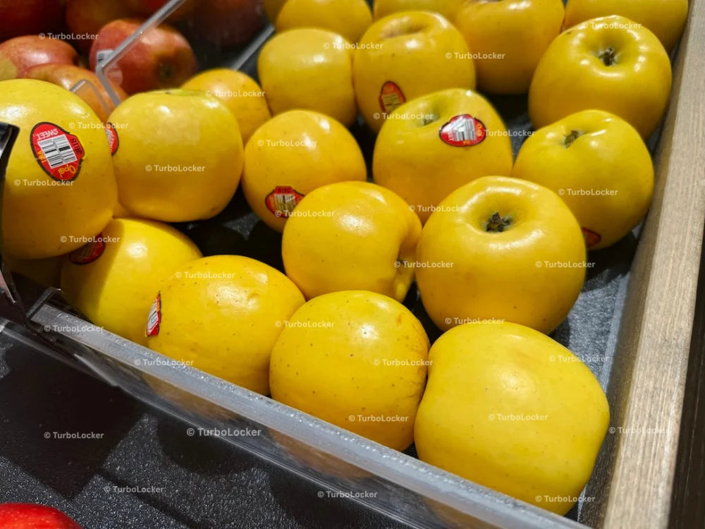 Opal Apples At A Grocery Produce Department