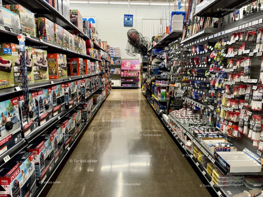 Outdoors Products Aisle