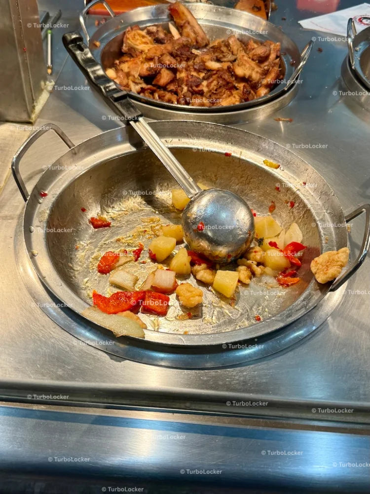 Panda Express Serving Dishes