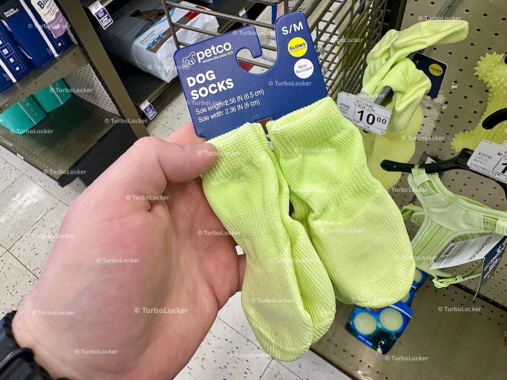Petco Glow In The Dark Dog Socks